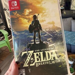 Legend of Zelda Breath of the Wild Original Video Game Nintendo Switch